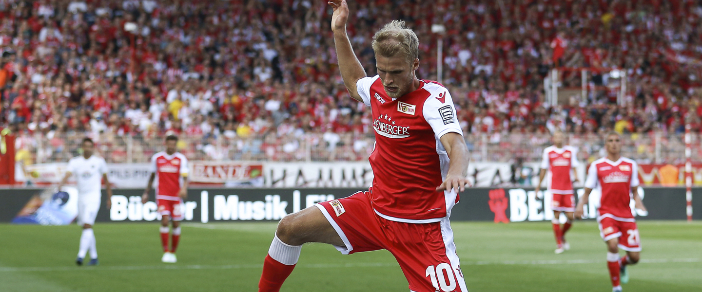 Spieler des 1. FC Union Berlin beim Spiel