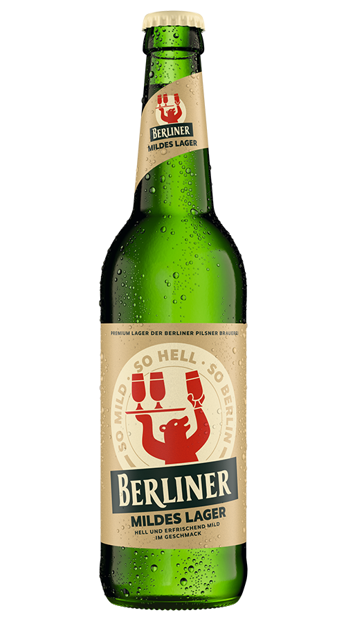 Flasche der Sorte Berliner Mildes Lager – zur Detailseite des Produkts