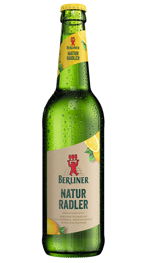 Flasche der Sorte Berliner Natur Radler – zur Detailseite des Produkts